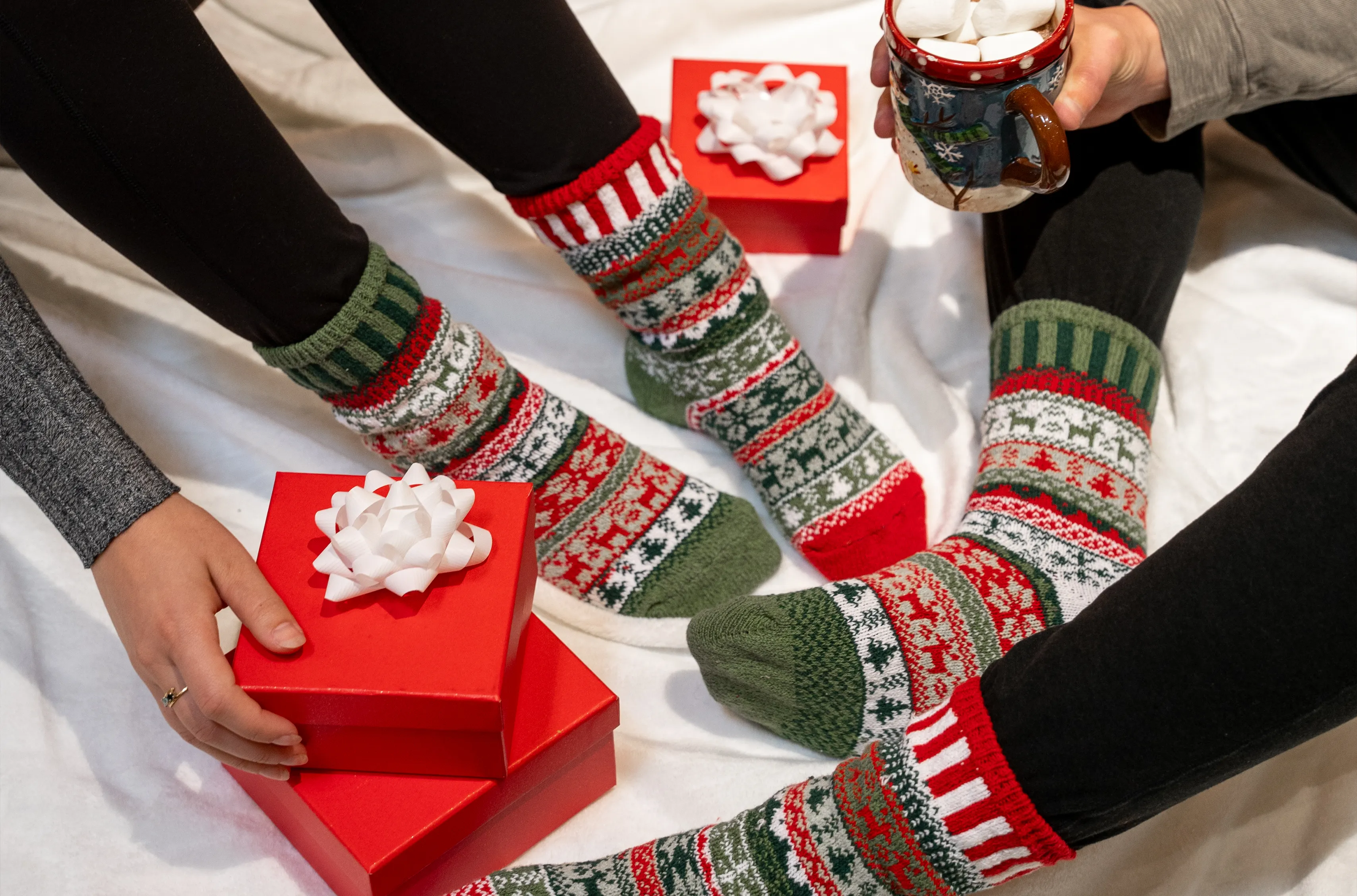 Yuletide Crew Socks sold by Solmate Socks product image thumbnail 4