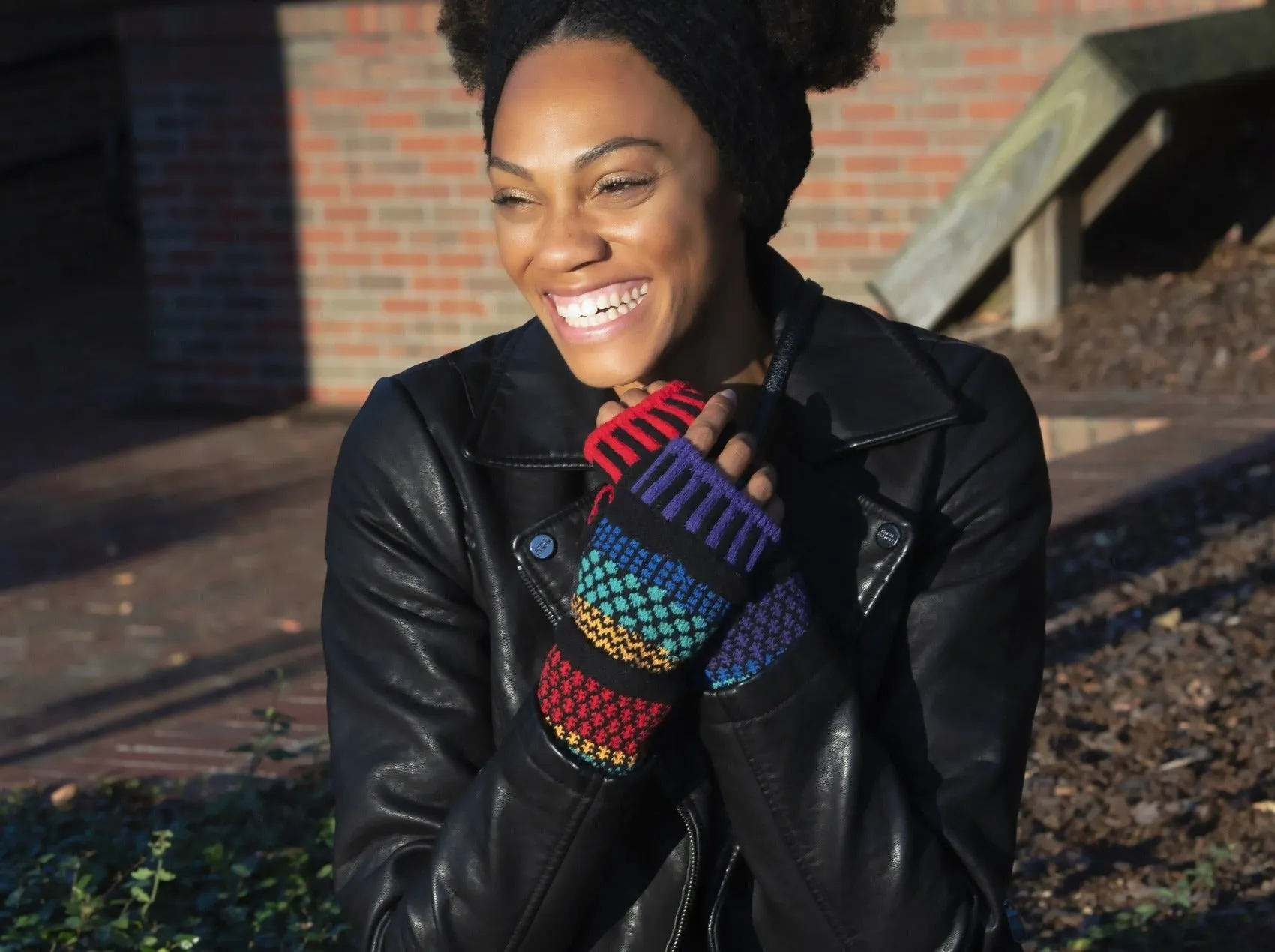 Fingerless Mittens sold by Solmate Socks product image thumbnail 2