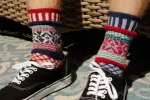 Stars and Stripes Crew Socks sold by Solmate Socks