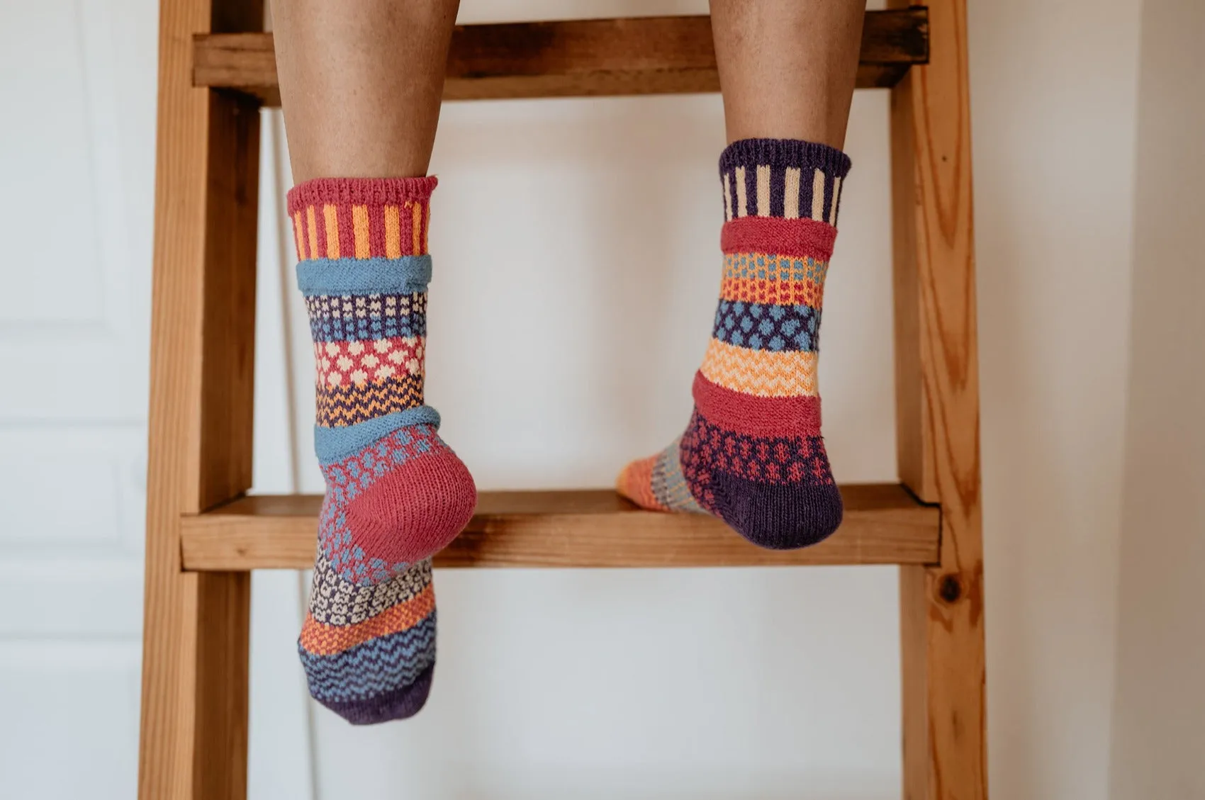 Sunny Crew Socks sold by Solmate Socks product image thumbnail 4
