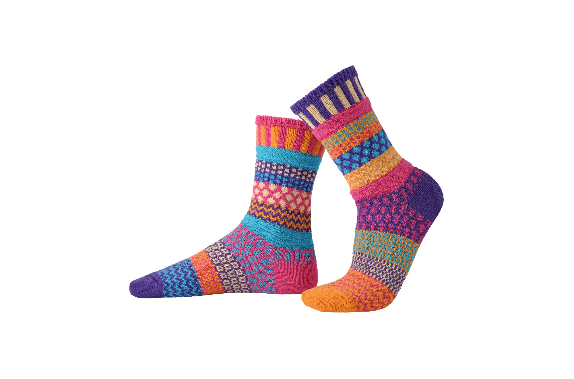 Sunny Crew Socks sold by Solmate Socks