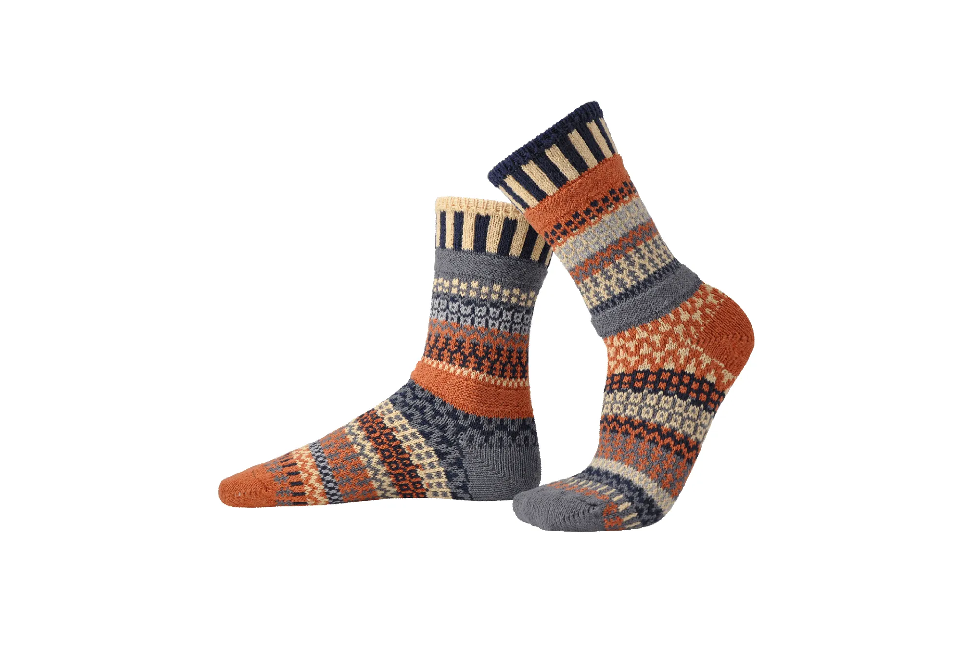 Nutmeg Crew Socks sold by Solmate Socks