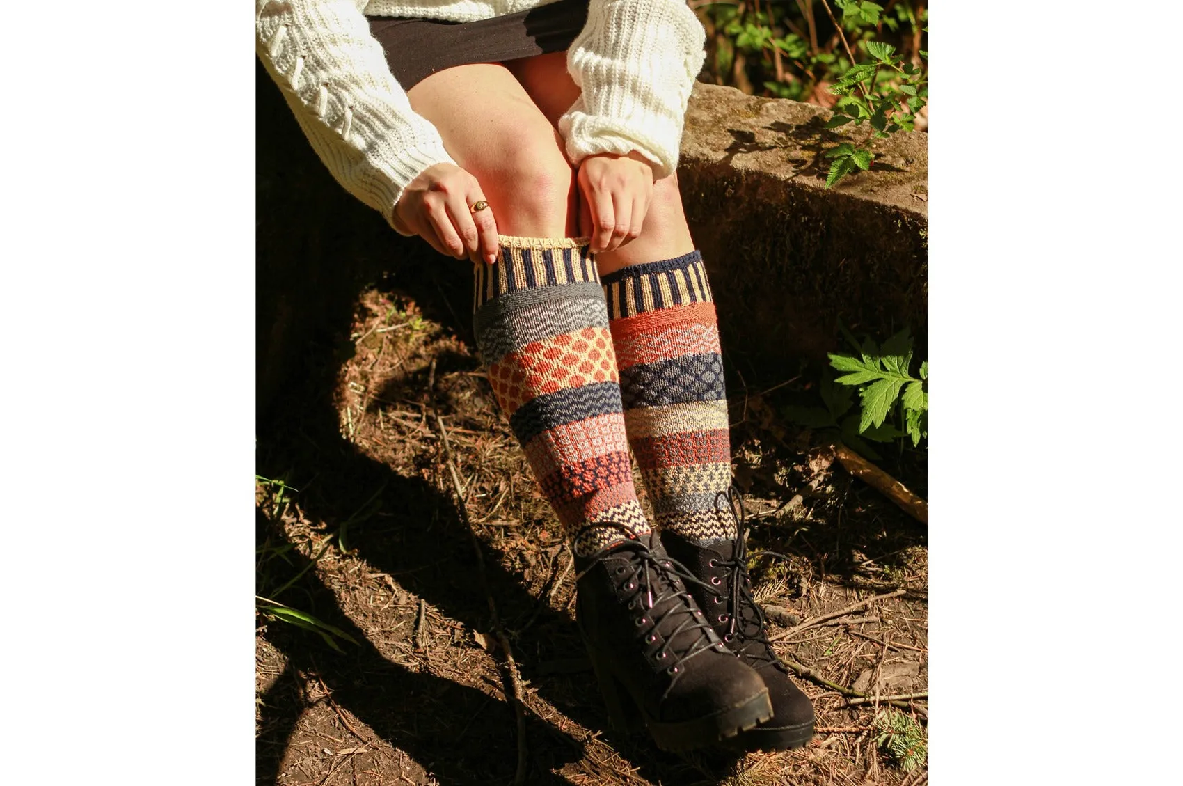 Nutmeg Knee Socks sold by Solmate Socks product image thumbnail 3