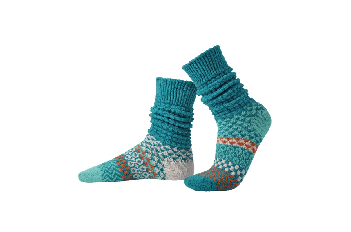 Slouch Socks - Abalone sold by Solmate Socks