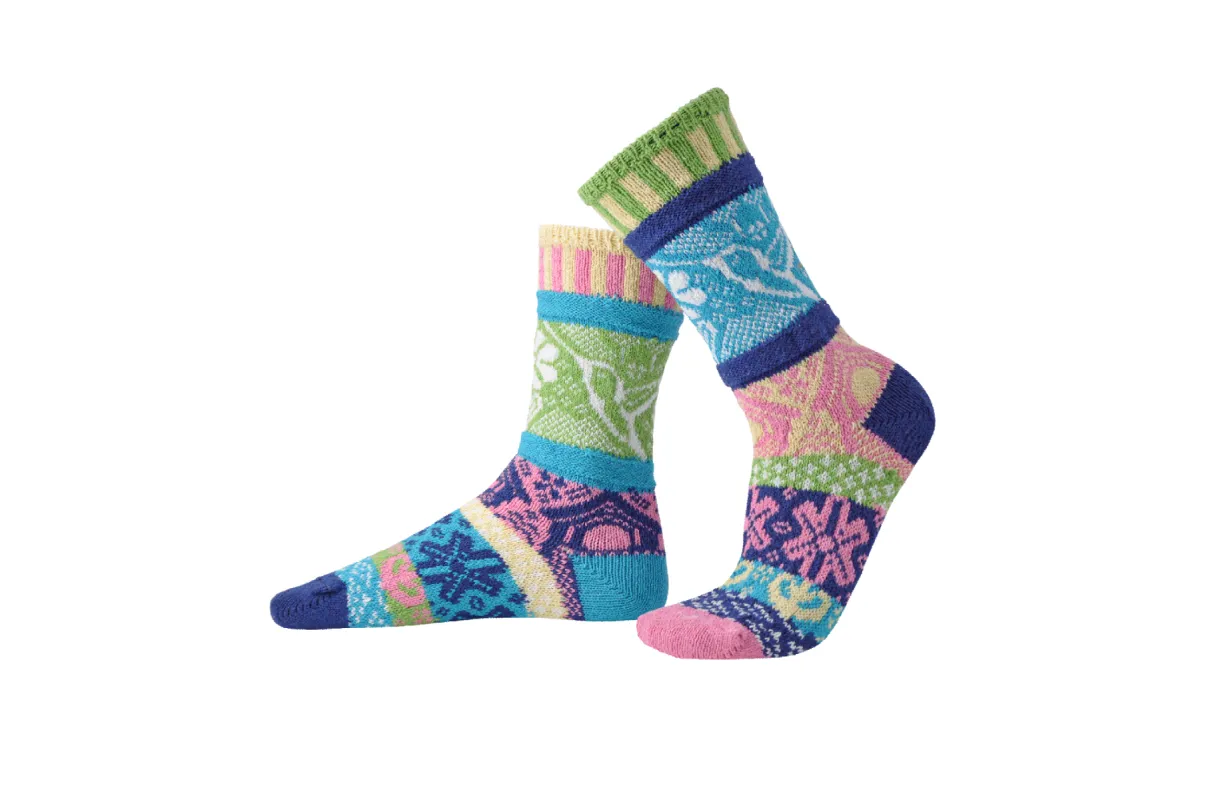 Hummingbird Crew Socks sold by Solmate Socks