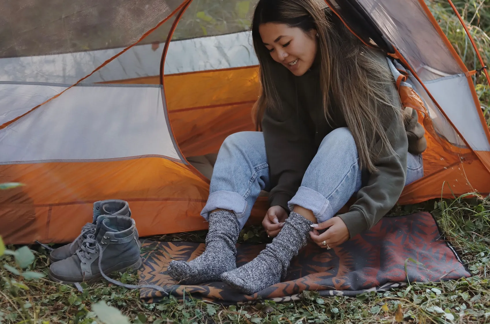 Ragg Socks - Ink sold by Solmate Socks product image thumbnail 3