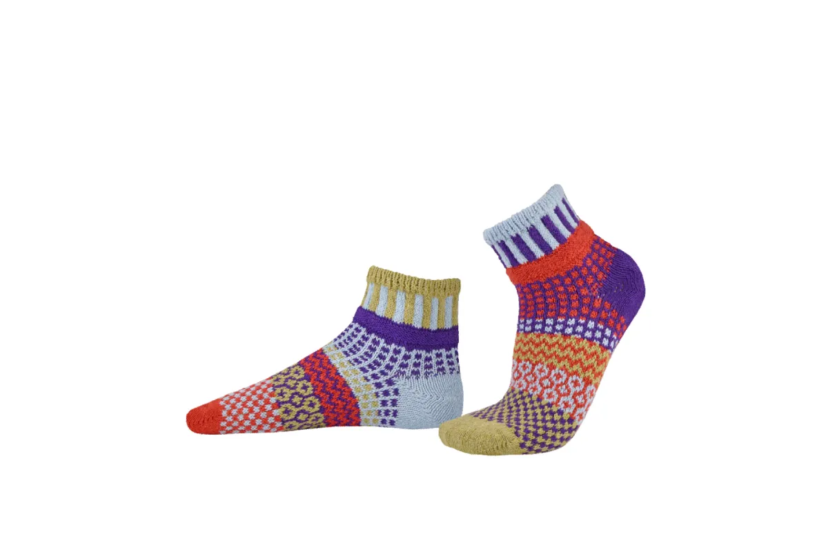 Pistachio Quarter Socks sold by Solmate Socks