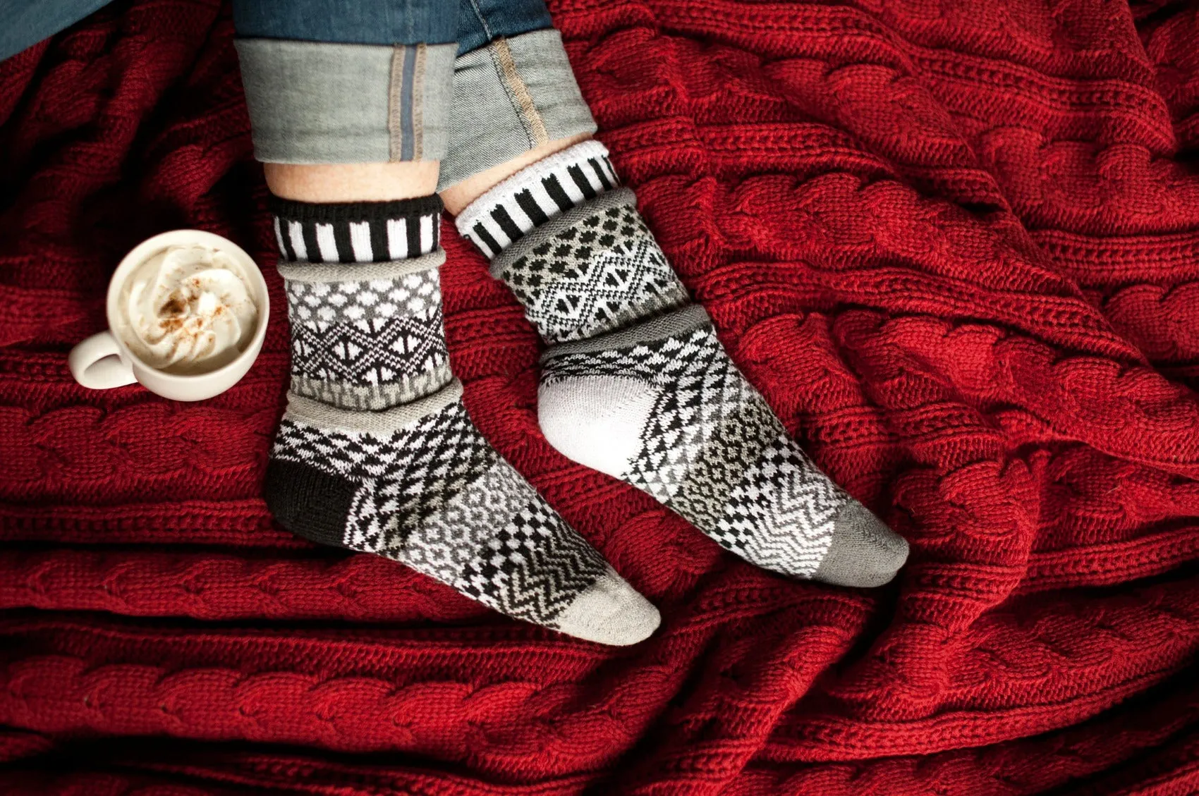 Midnight Crew Socks sold by Solmate Socks product image thumbnail 3