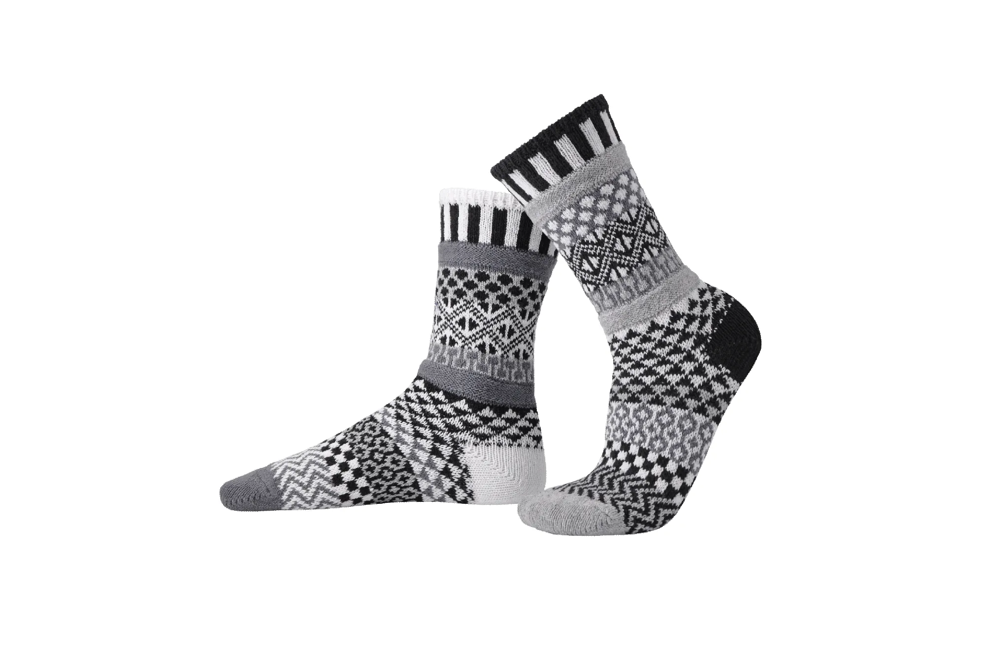 Midnight Crew Socks sold by Solmate Socks