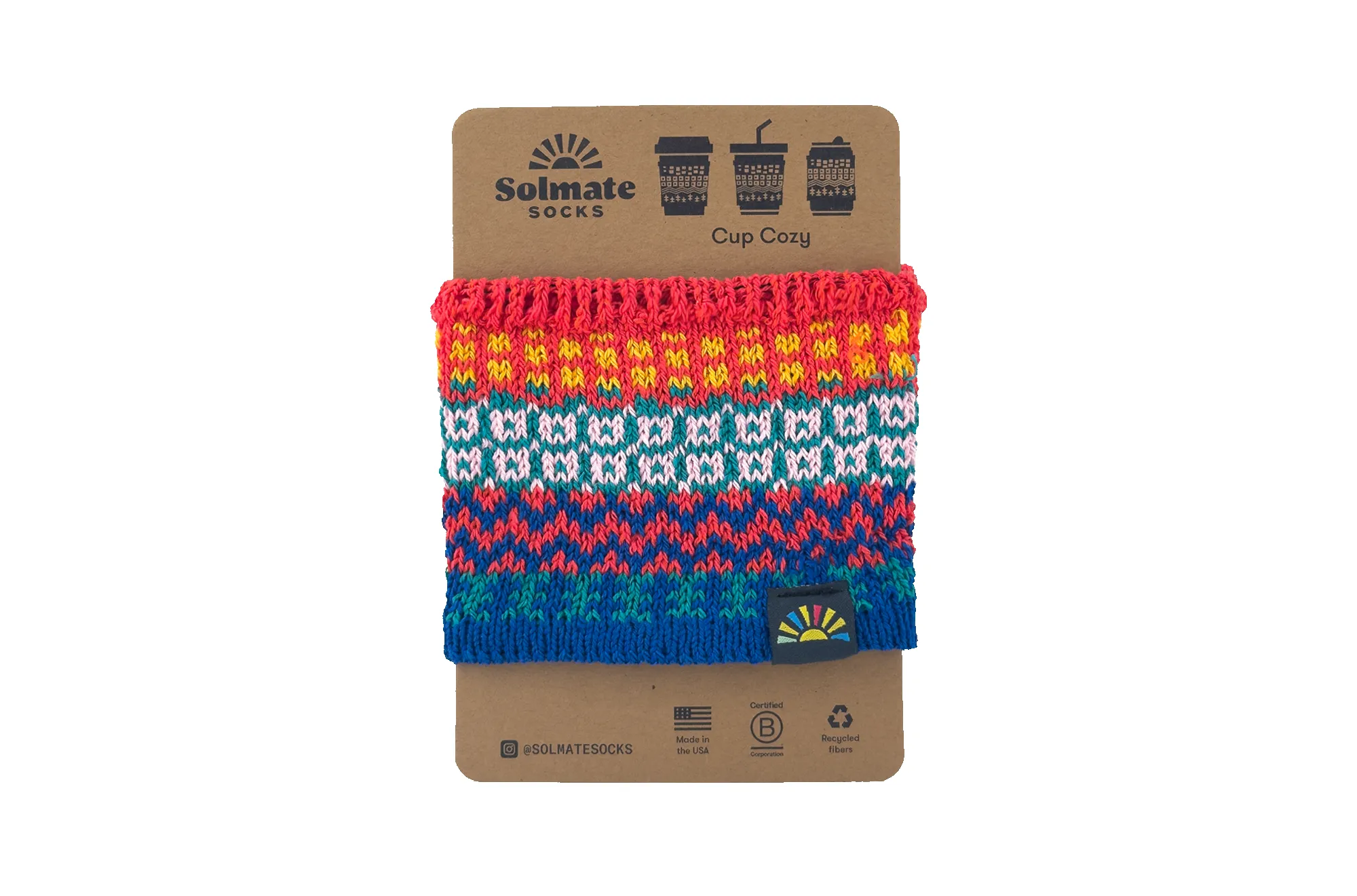 Cup Cozy sold by Solmate Socks product image thumbnail 5
