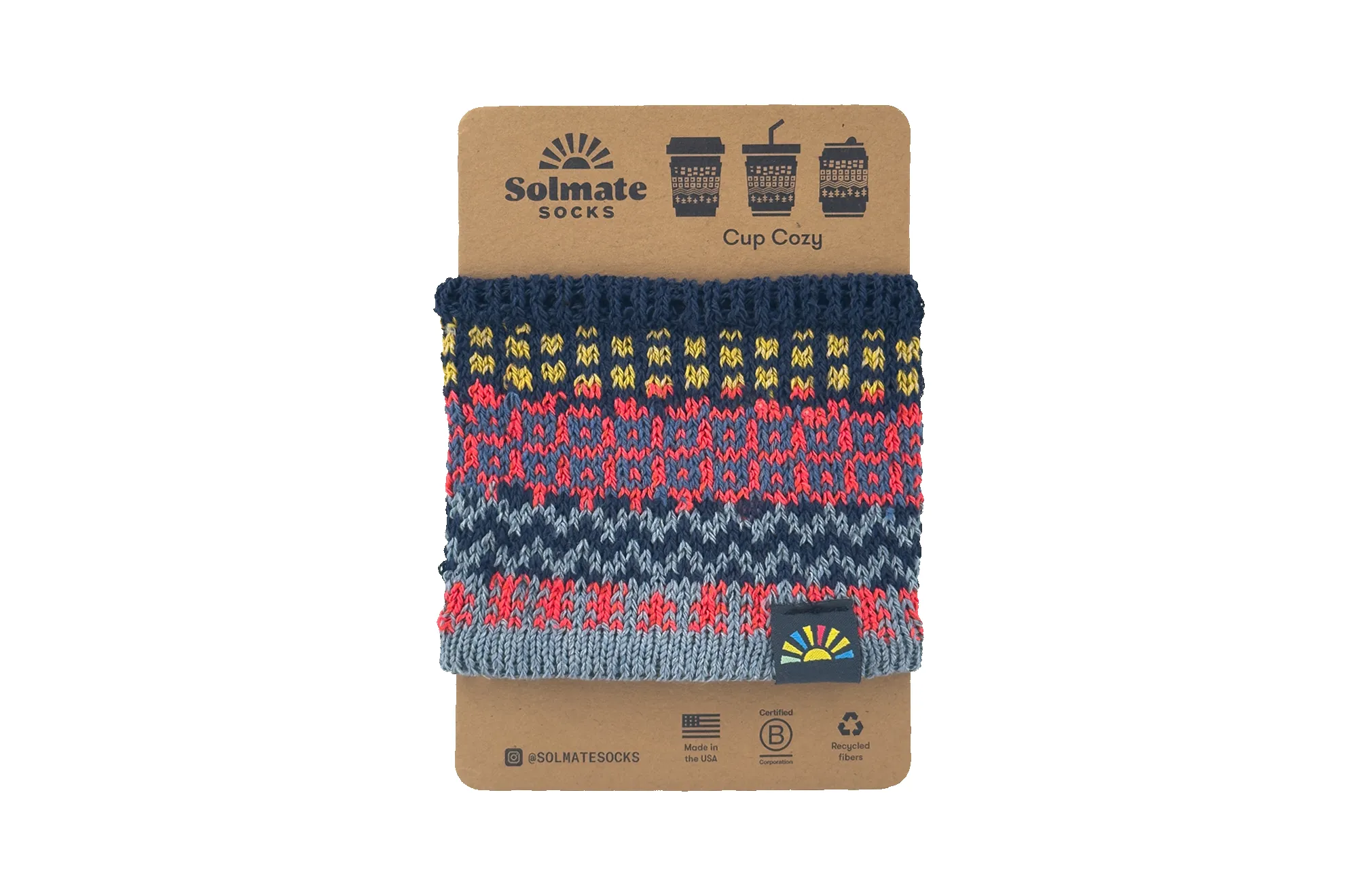Cup Cozy sold by Solmate Socks product image thumbnail 4