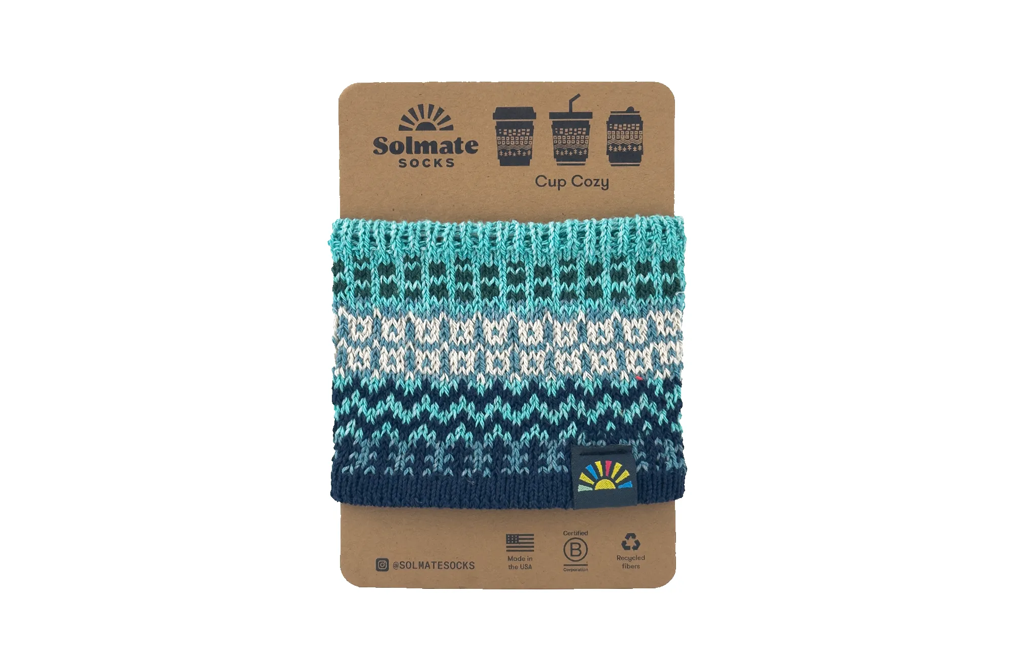 Cup Cozy sold by Solmate Socks product image thumbnail 3