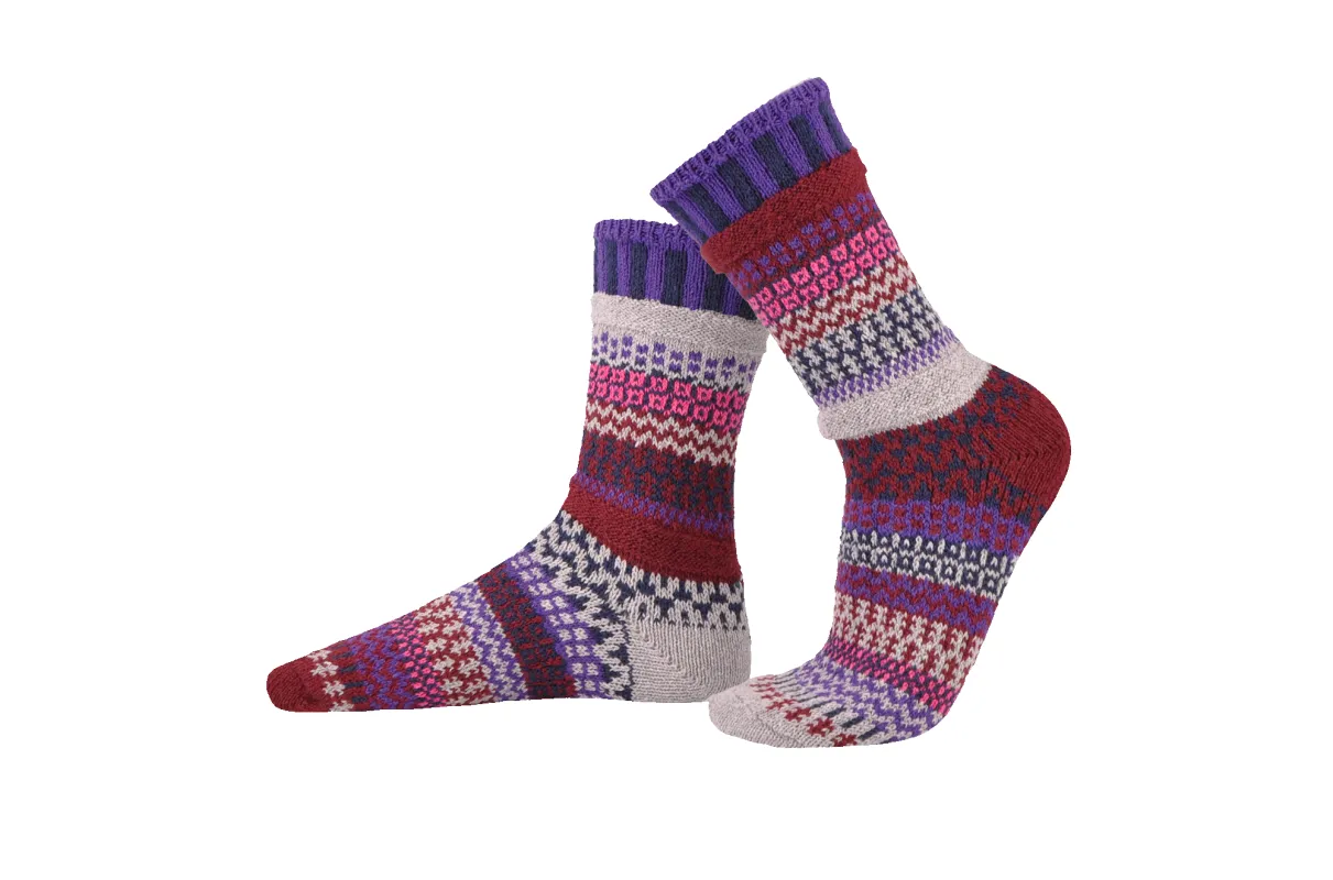 Wunderland Crew Socks sold by Solmate Socks
