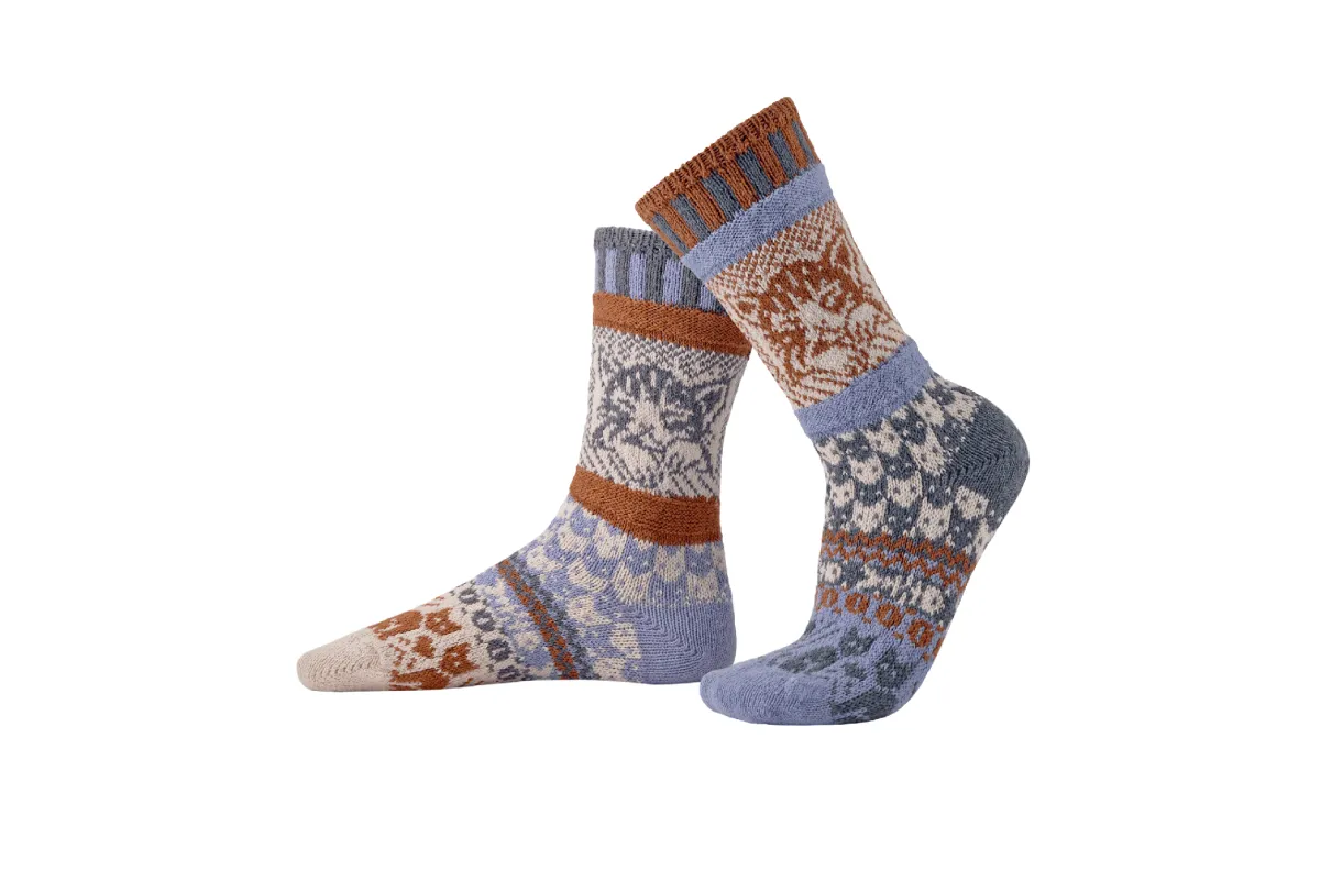 Cat Crew Socks made by Solmate Socks