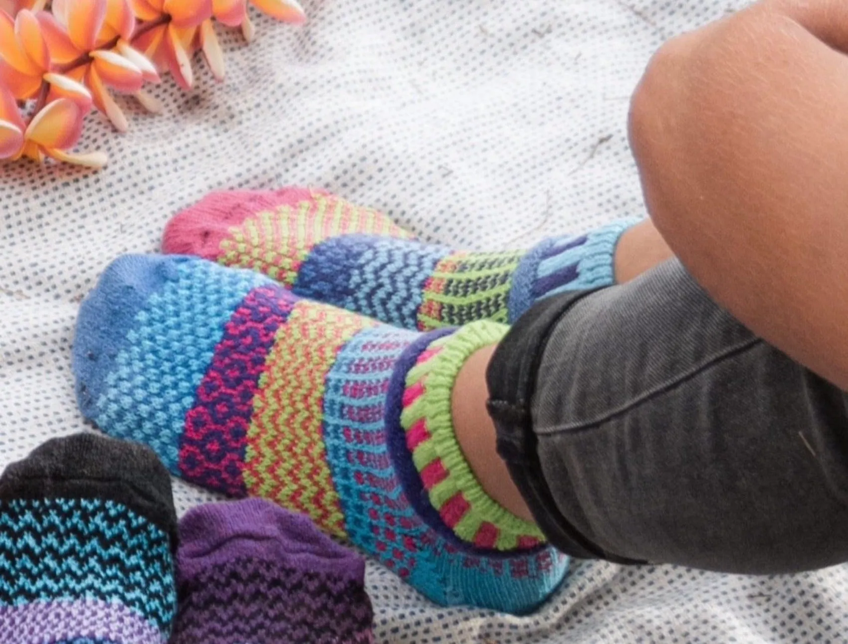 Bluebell Quarter Socks sold by Solmate Socks product image thumbnail 2