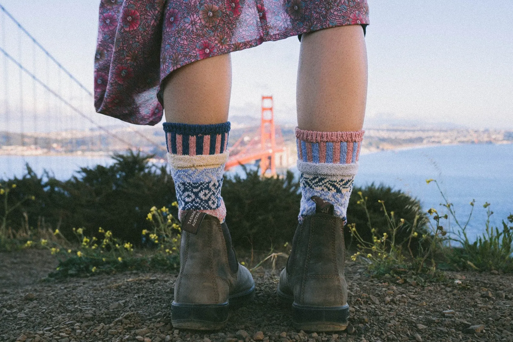 Mirage Crew Socks sold by Solmate Socks product image thumbnail 4