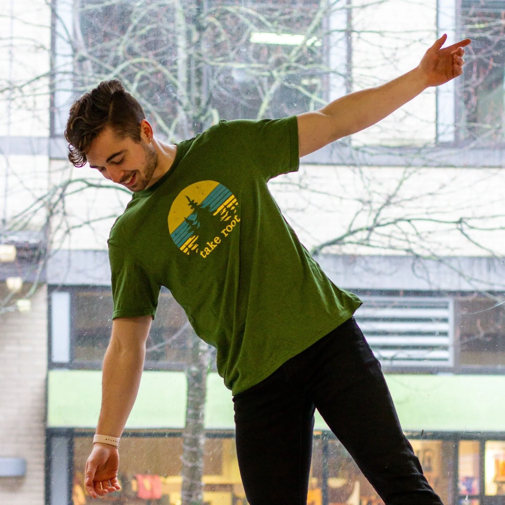 Men's Crew T-Shirt: Root sold by Solmate Socks product image thumbnail 4