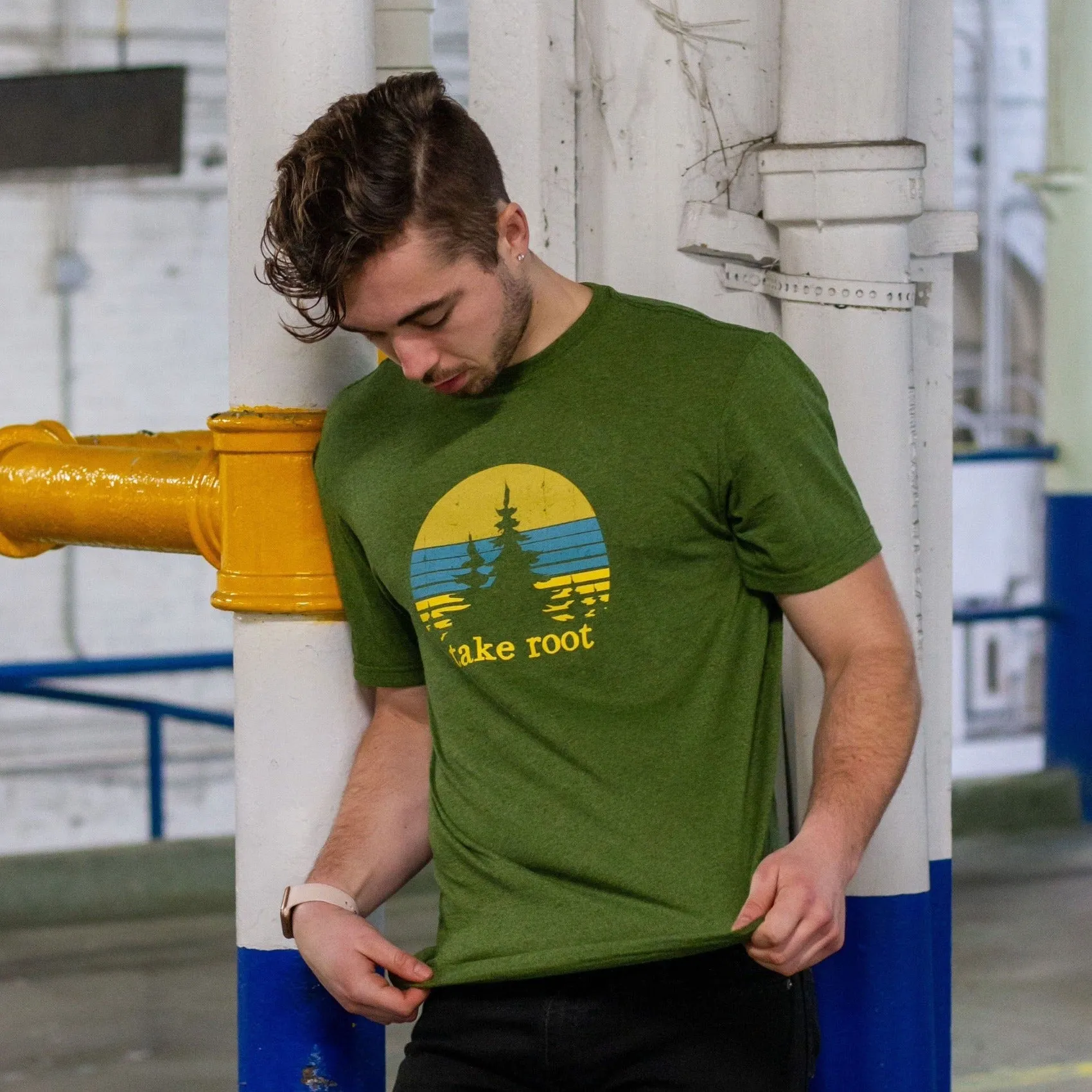 Men's Crew T-Shirt: Root sold by Solmate Socks product image thumbnail 5