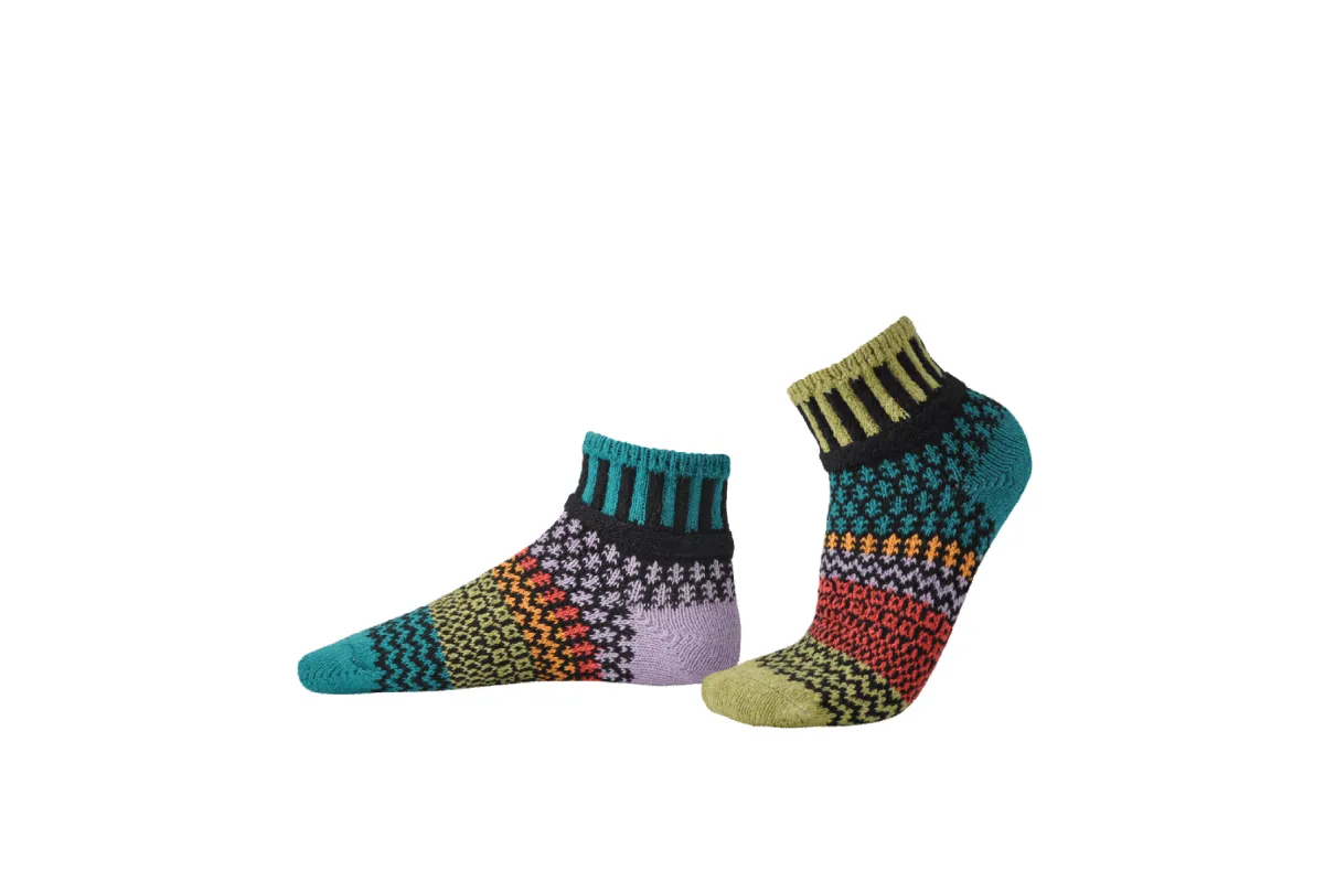 Artichoke Quarter Socks made by Solmate Socks