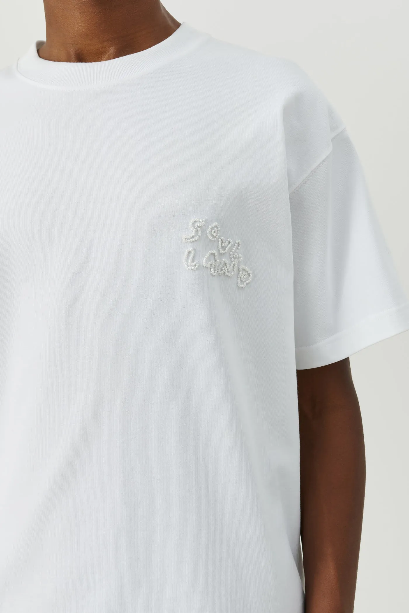 Kai Beaded Logo T-shirt sold by Soulland product image thumbnail 2