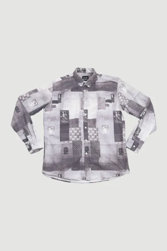 Reseller Collage Shirt - L made by Soulland