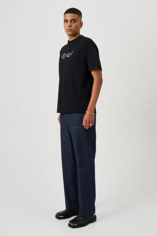 BALDER rhinestone T-shirt made by Soulland