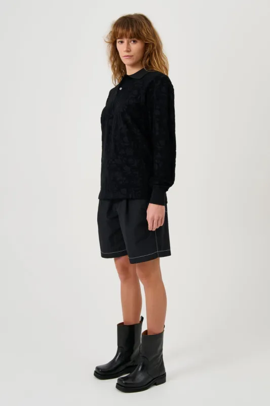 ROBERT plush L/S polo shirt sold by Soulland