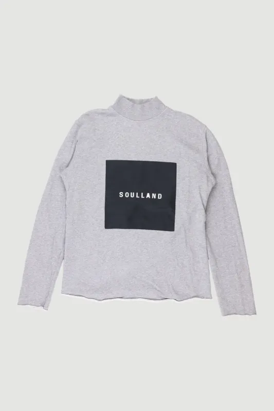 Reseller Block Logo Mock Crewneck - S made by Soulland
