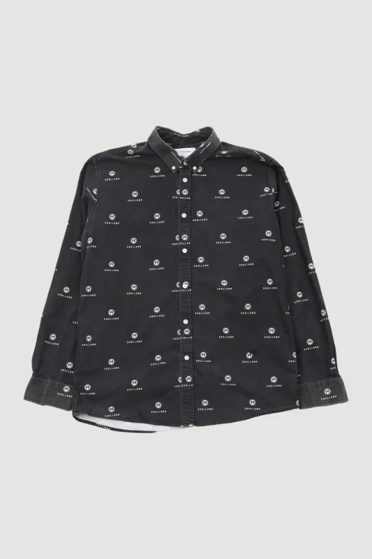 Reseller Patterned bow logo shirt - XL sold by Soulland
