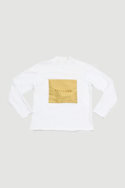 Reseller Block logo mock-neck crewneck - L sold by Soulland