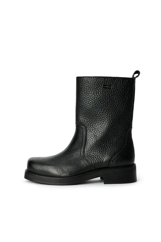 DELAWARE structure leather boots made by Soulland
