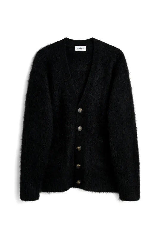 BOB alpaca mix cardigan made by Soulland