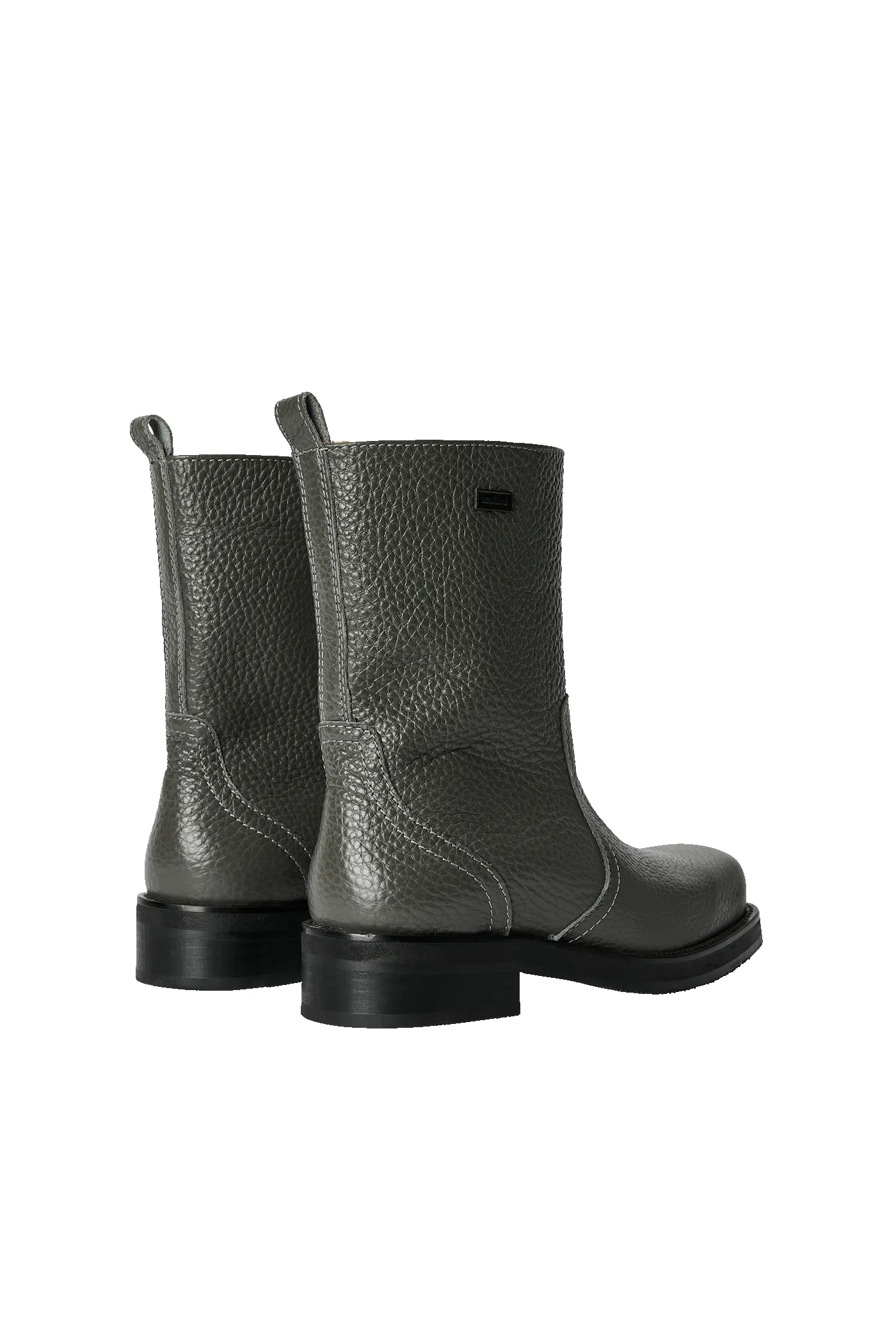 DELAWARE structured leather boots sold by Soulland product image thumbnail 3