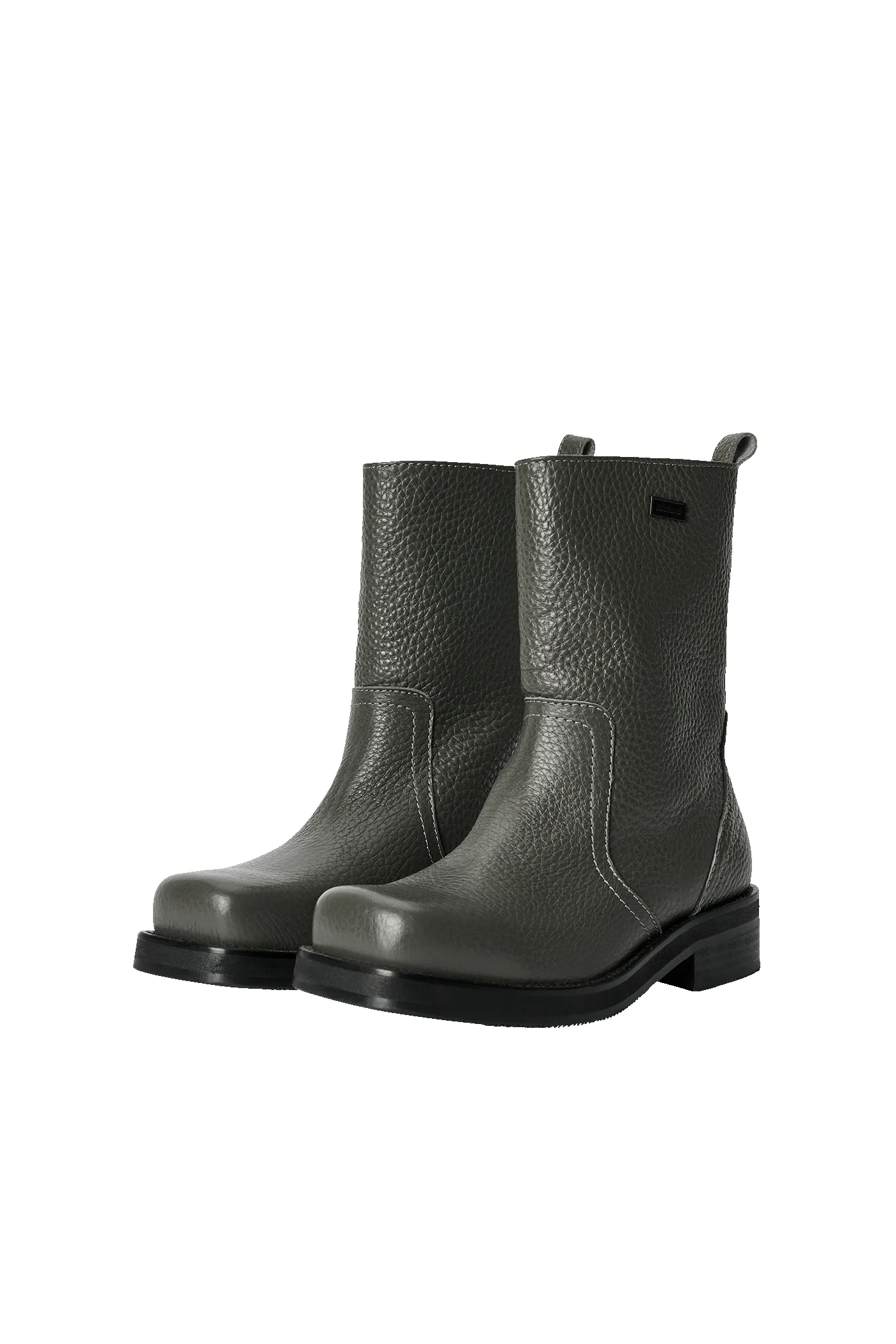 DELAWARE structured leather boots sold by Soulland product image thumbnail 2