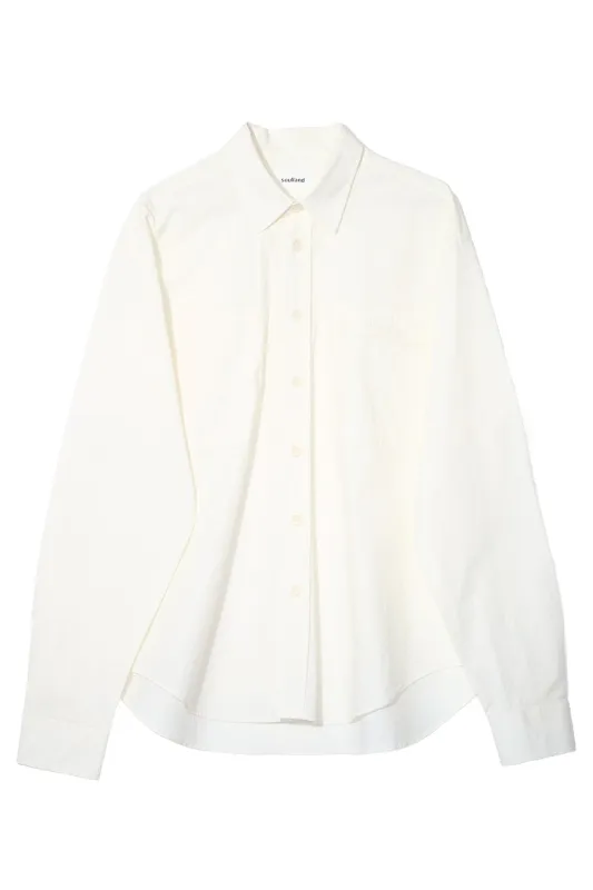 ALBERT garment dye shirt made by Soulland