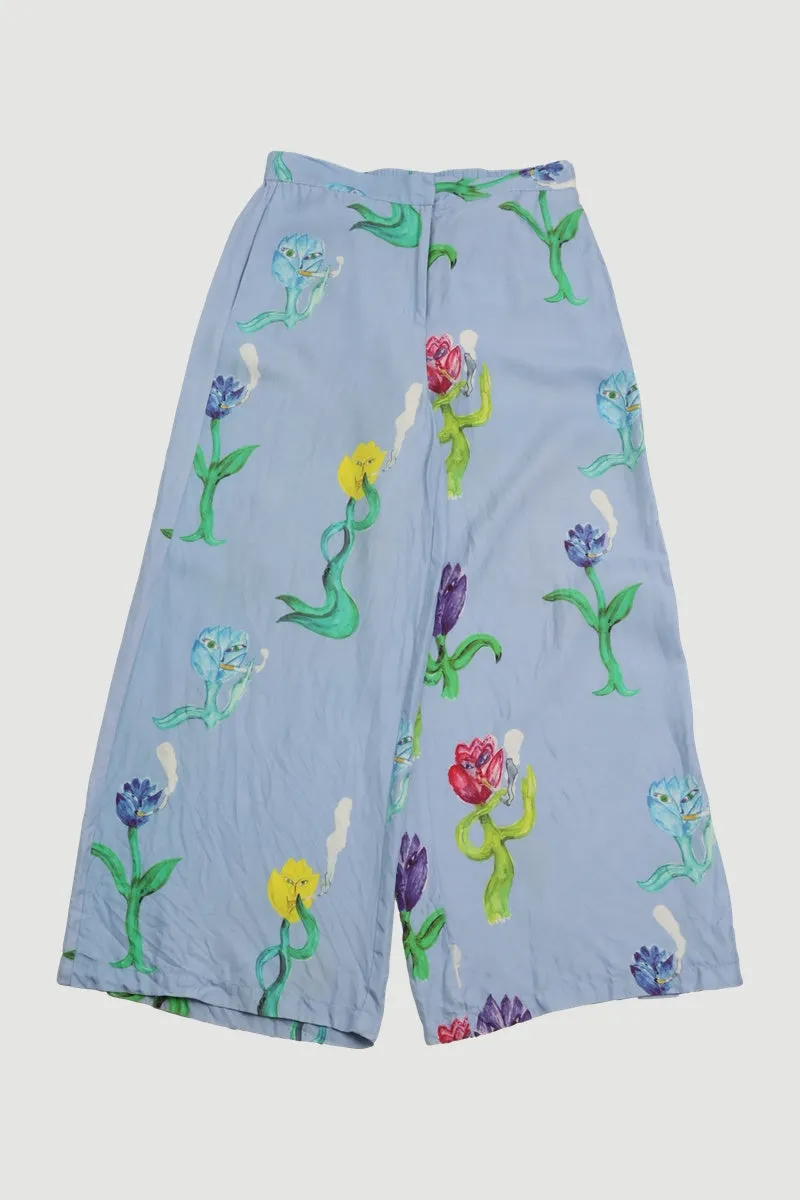 Reseller Charlie Roberts flower pants sold by Soulland