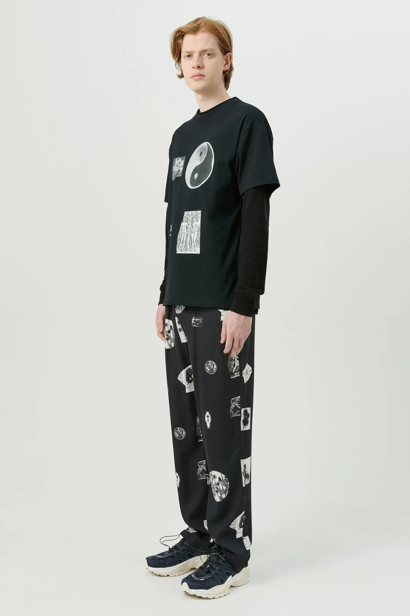 Collage print T-shirt sold by Soulland
