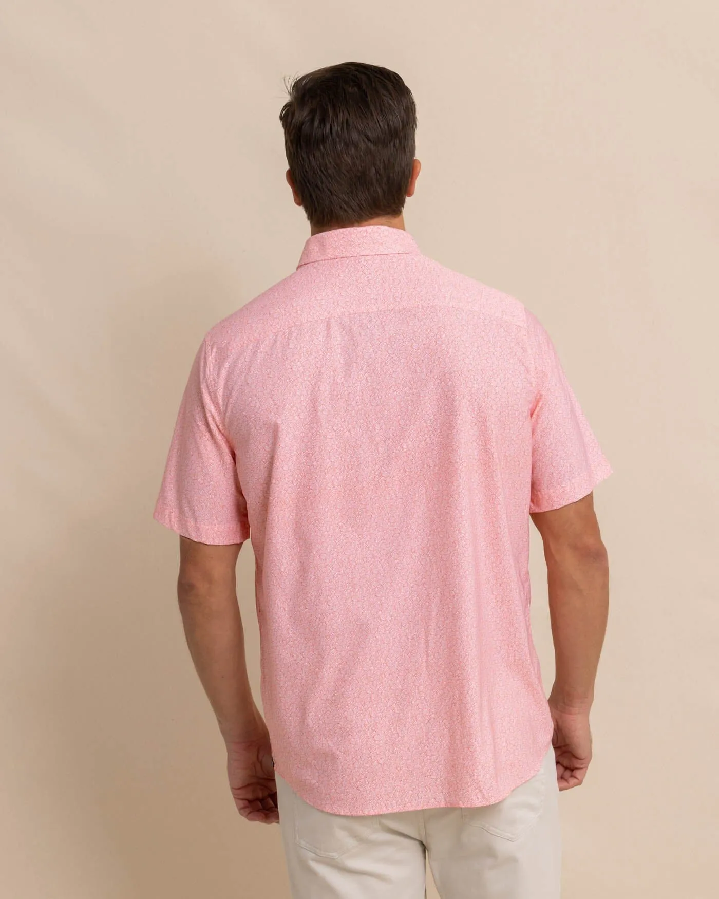brrr°® Intercoastal What the Shell Short Sleeve Sport Shirt sold by Southern Tide product image thumbnail 4
