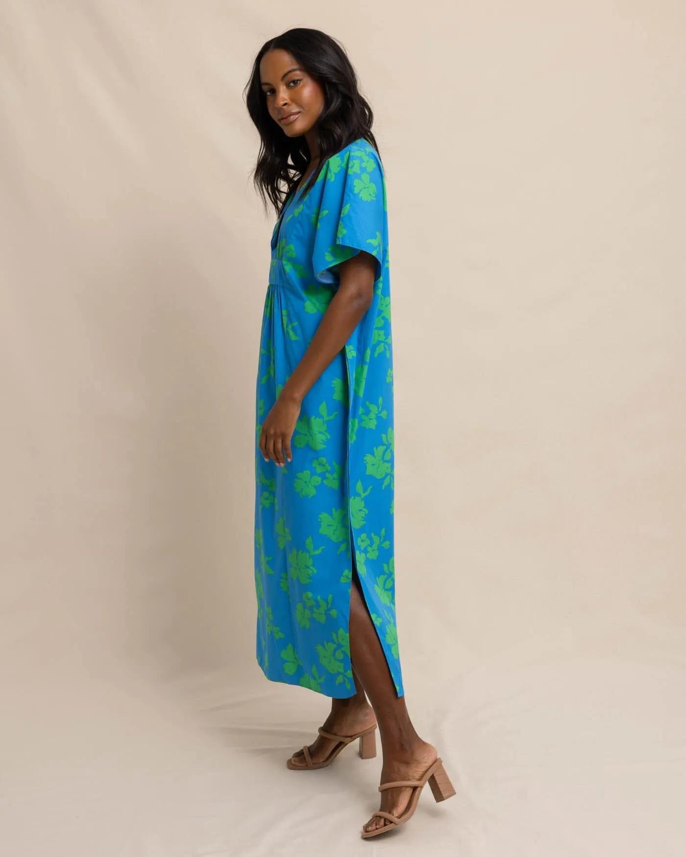 Journi Hour of Flowers Caftan sold by Southern Tide product image thumbnail 4