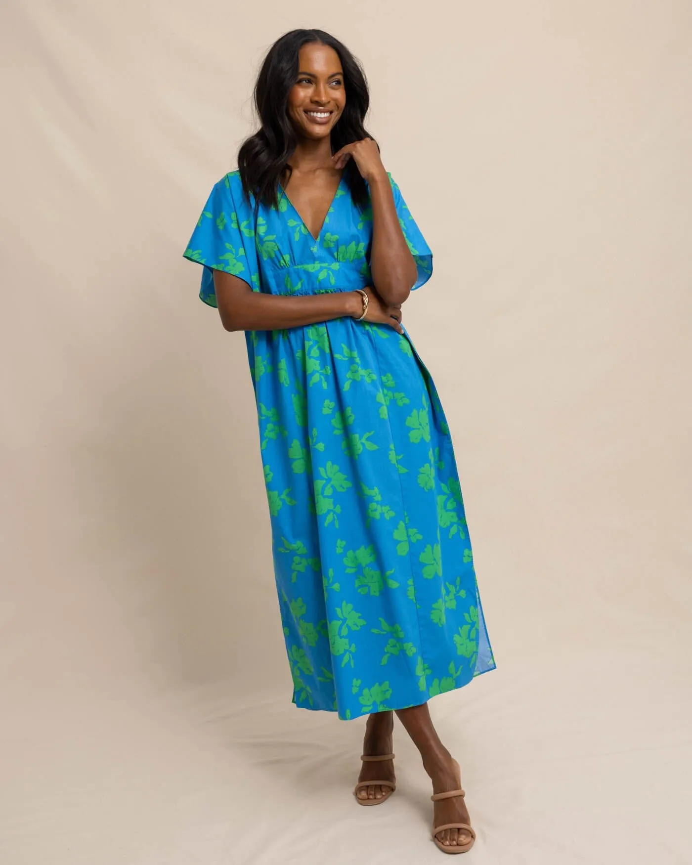 Journi Hour of Flowers Caftan sold by Southern Tide