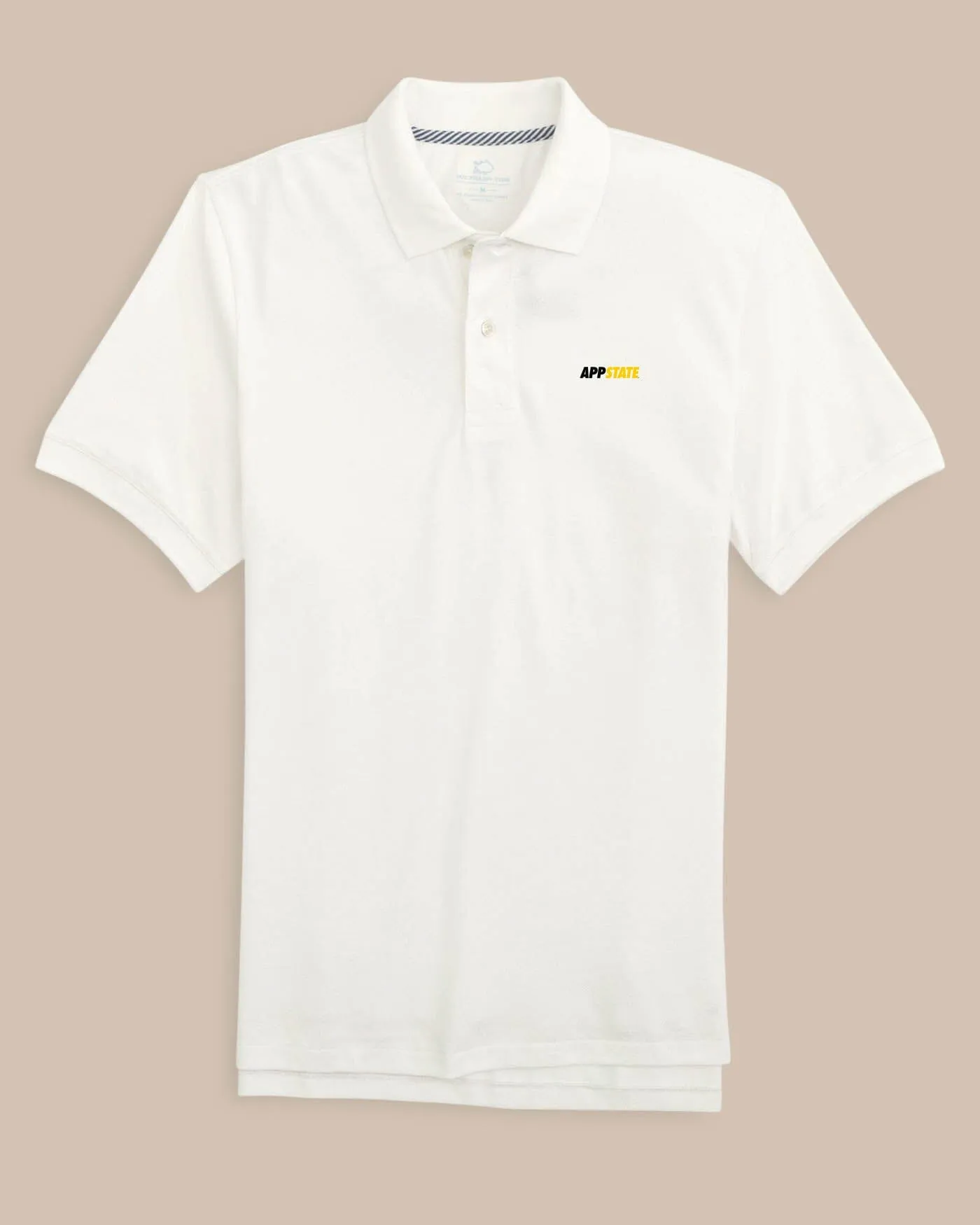 App State Mountaineers Skipjack Polo sold by Southern Tide