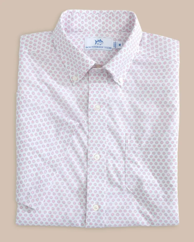 brrr°® Intercoastal Floral To See Short Sleeve Sport Shirt sold by Southern Tide