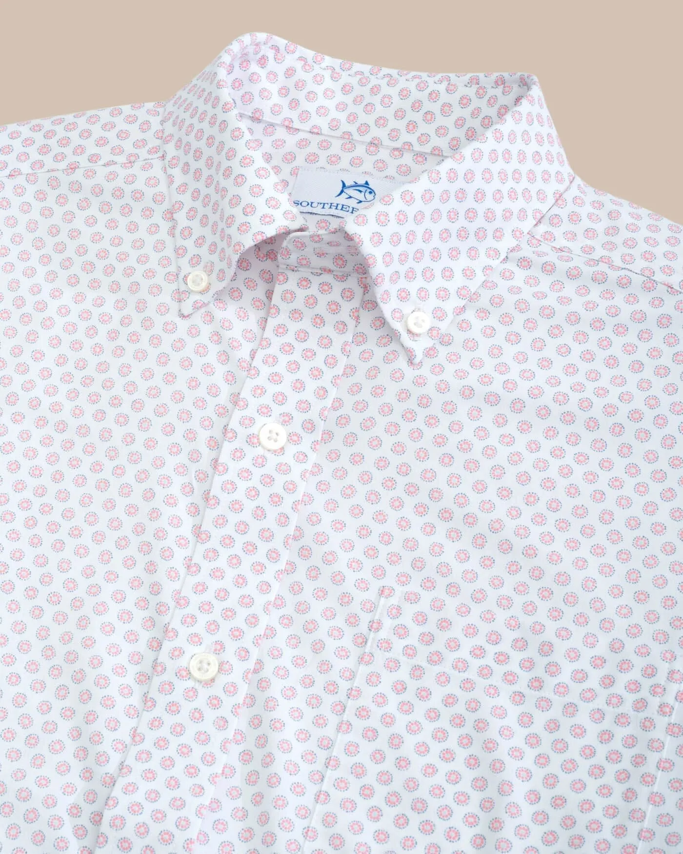 brrr°® Intercoastal Floral To See Short Sleeve Sport Shirt sold by Southern Tide product image thumbnail 3