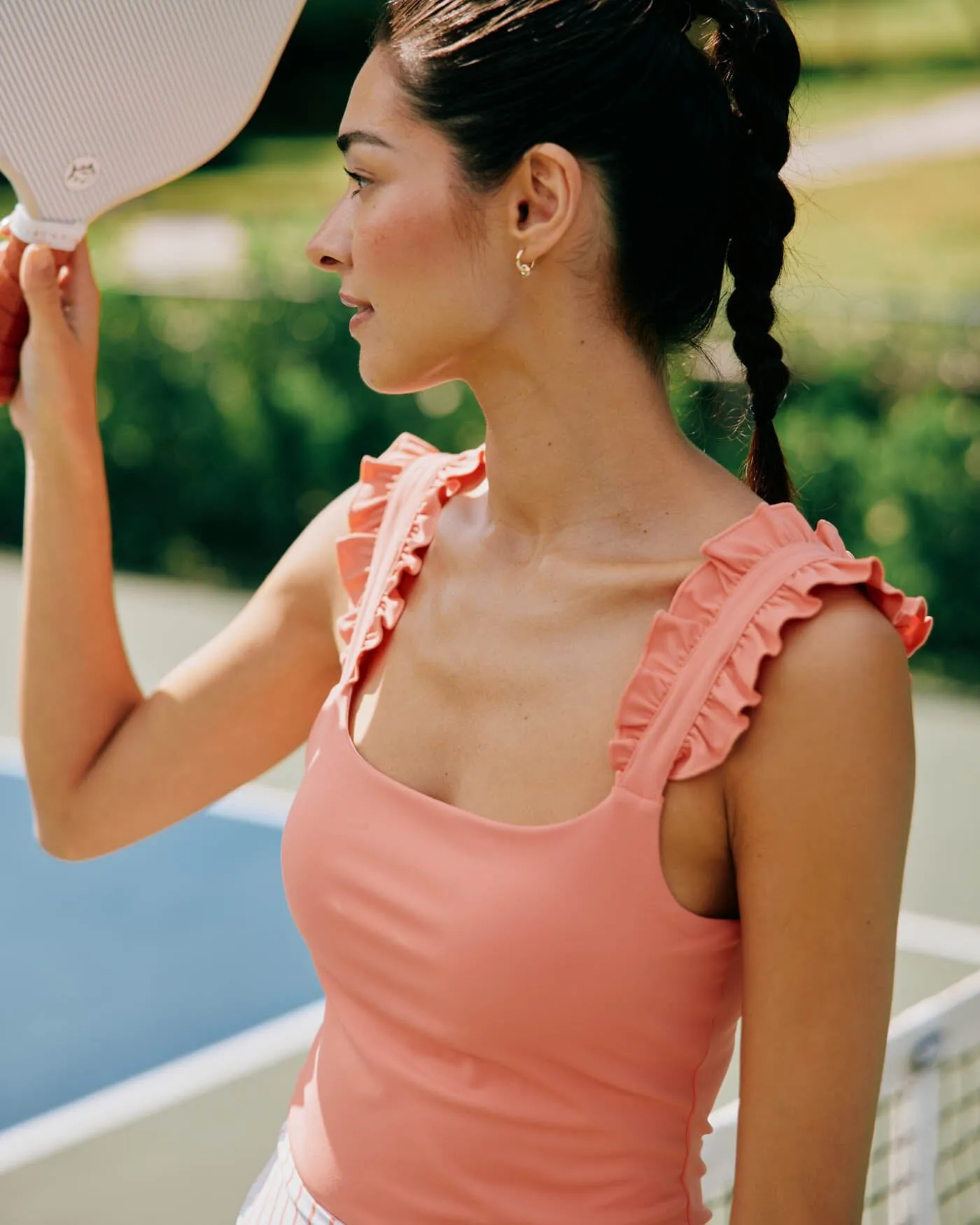 Staci Active Ruffle Tank sold by Southern Tide product image thumbnail 5