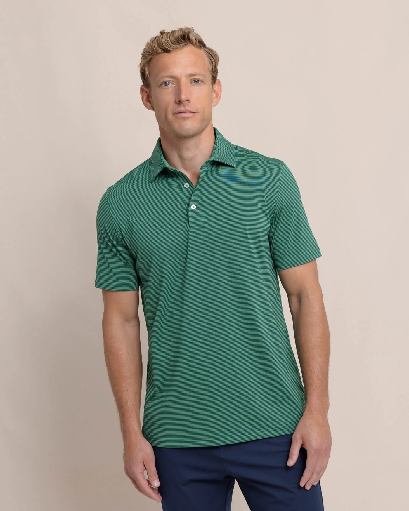brrr°®-eeze Meadowbrook Stripe Polo sold by Southern Tide