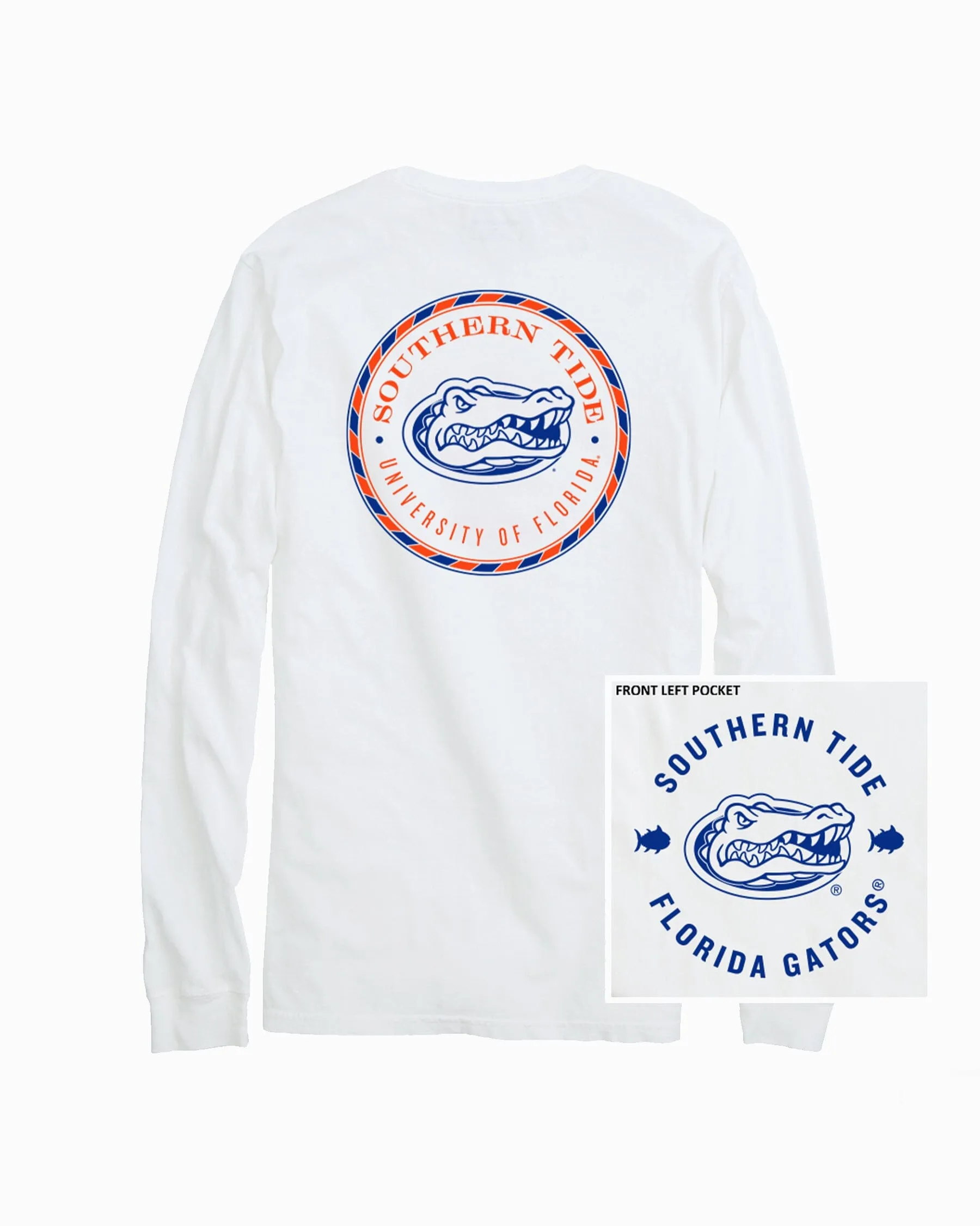 Florida Gators Long Sleeve Medallion T-Shirt sold by Southern Tide product image thumbnail 3