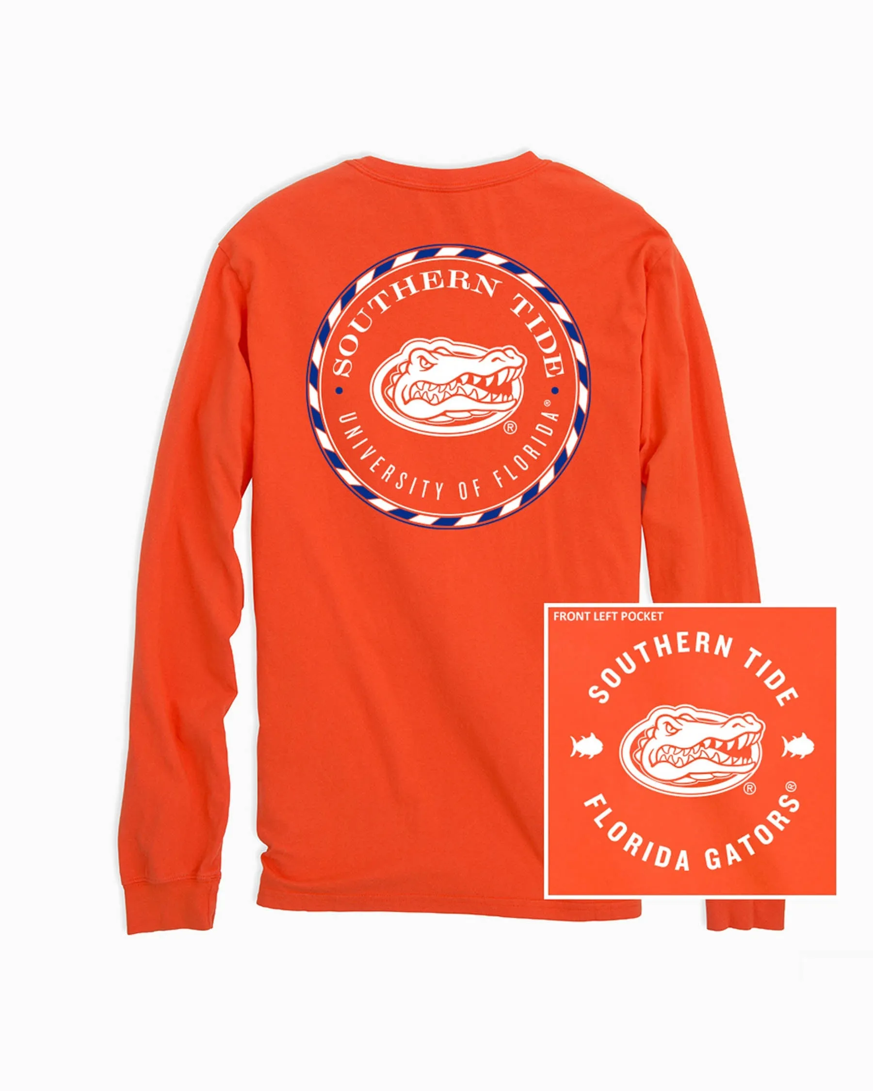 Florida Gators Long Sleeve Medallion T-Shirt sold by Southern Tide product image thumbnail 2