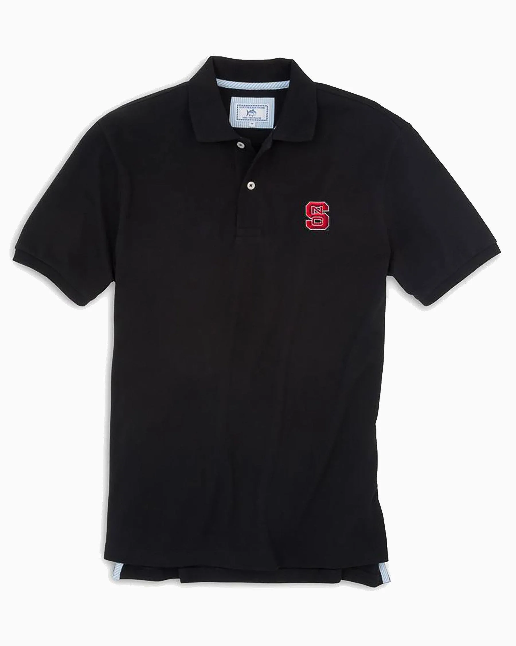 NC State Wolfpack Pique Polo Shirt sold by Southern Tide product image thumbnail 2