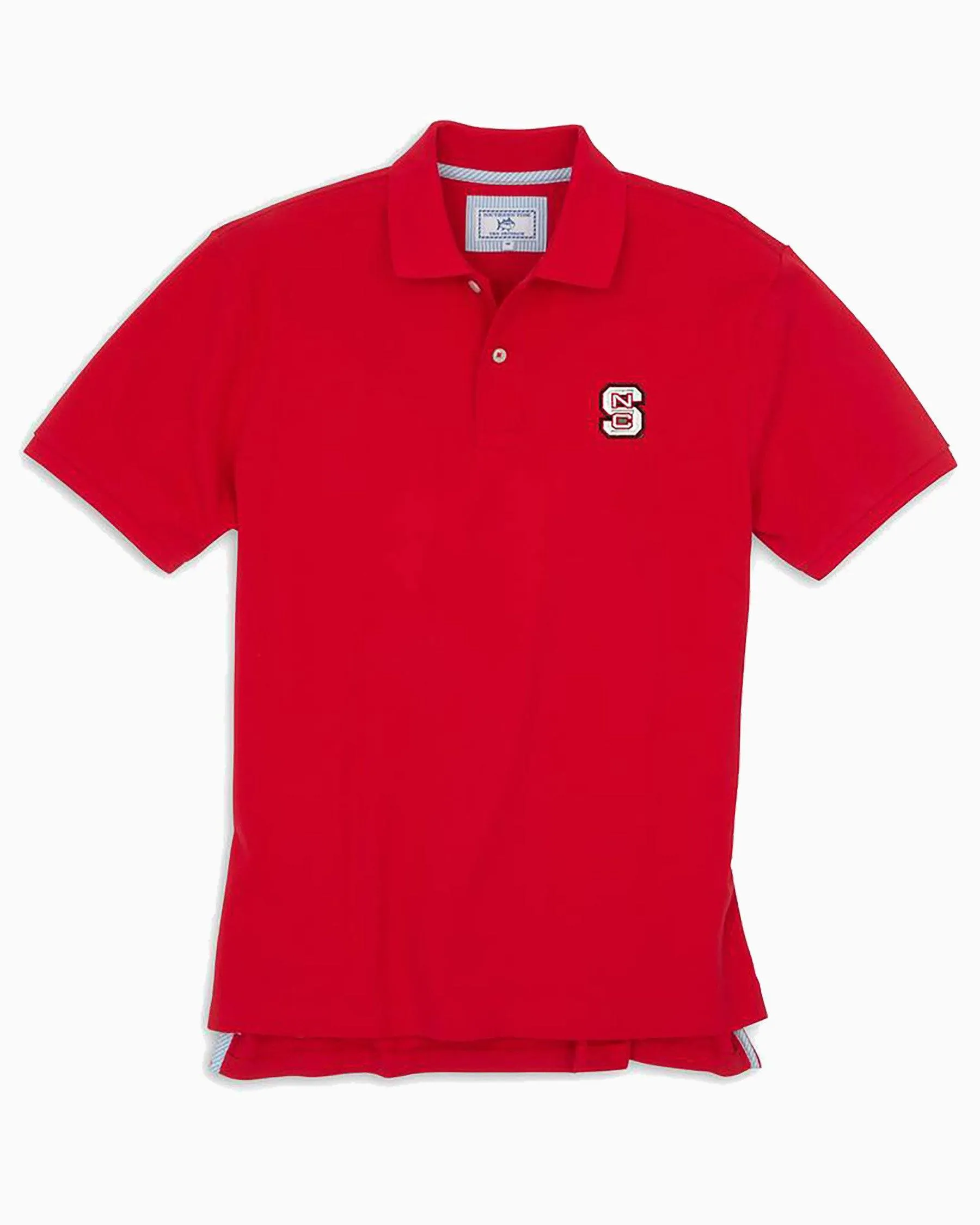 NC State Wolfpack Pique Polo Shirt sold by Southern Tide product image thumbnail 3