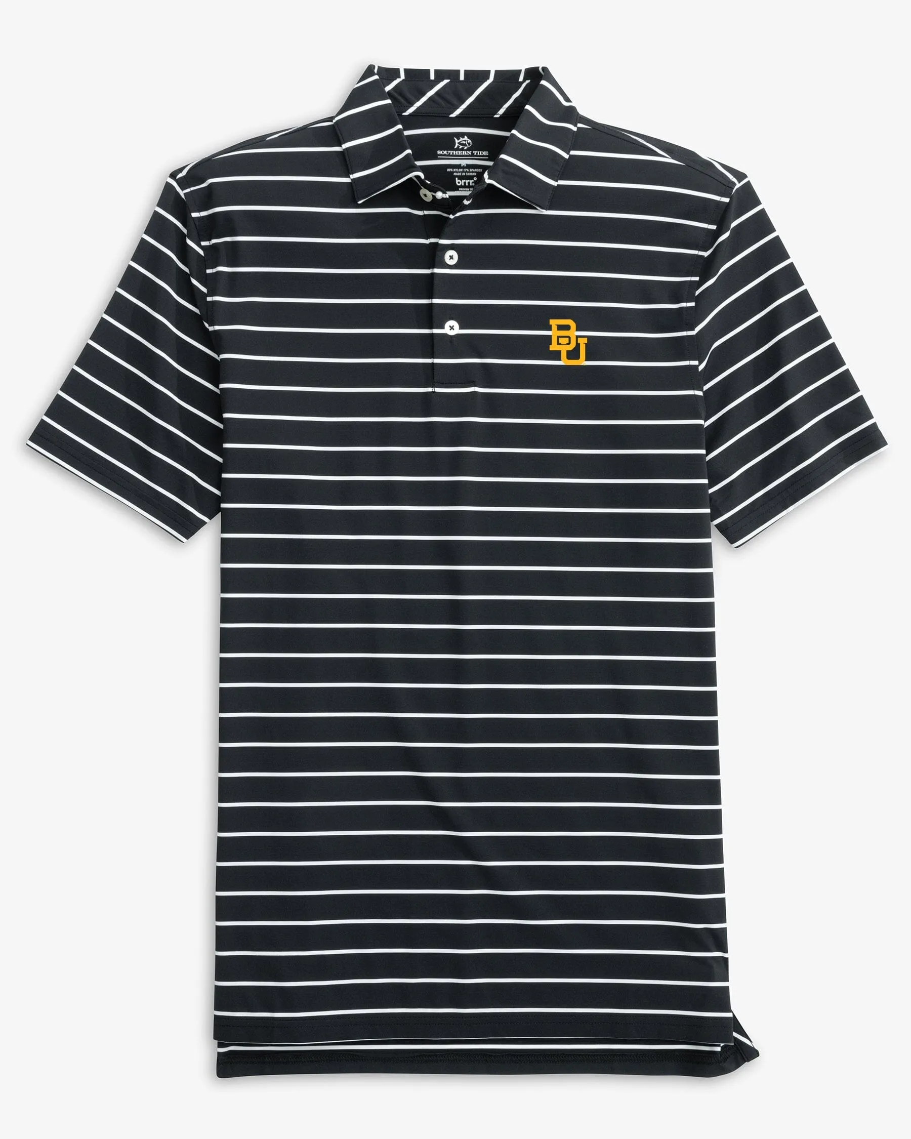 Baylor Bears brrr°®eeze Desmond Stripe Polo sold by Southern Tide product image thumbnail 2